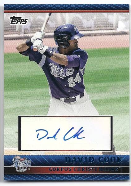 2010 Pro Debut2 David Cook Auto Blue /199拍卖