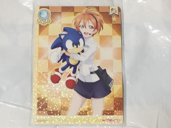 数量9 ラブライブ!スクールアイドルコレクション カード 凛&ソニックPR スクコレ 新品・未使用 送料84円 星空凛 セガ店員衣装拍卖