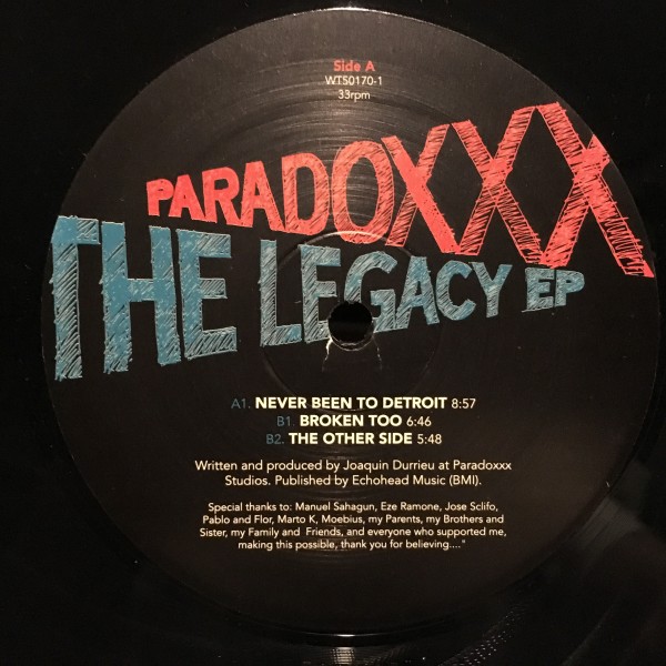 Paradoxxx / The Legacy EP拍卖
