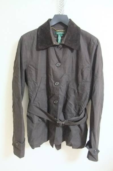 ☆☆送料無料☆★Ralph Lauren★コート★M★襟コーデュロイ★z20拍卖