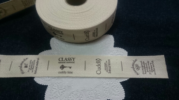 ASHIATOYA 綾タグ (3㌢幅) 約1m分 クローバー CLASSY 即決 数量9拍卖