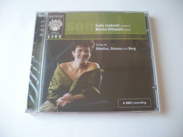 シベリウス/ベルク/R.シュトラウス/メリカント:歌曲集/ガーシュウィン: サマータイム@ソイレ・イソコスキ/Wigmore Hall Live/未開封拍卖