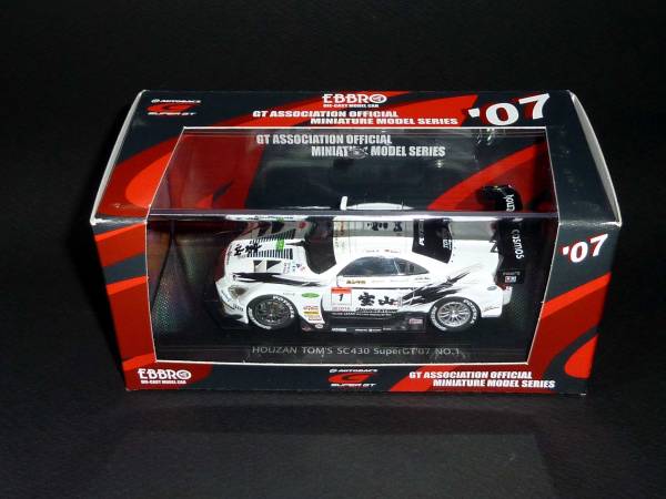 07'宝山 TOM'S SC-430 スーパーGT 500 #1 トムズ TOYOTA 1/43 TOM’S トムス拍卖