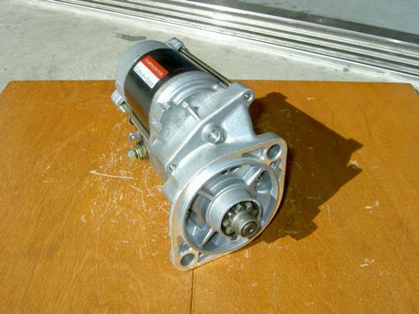 いすゞ、汎用エンジン/TCMリフト用セルモーター(スターター)リビルト品 128000-1100、8-94170-205-0~2拍卖