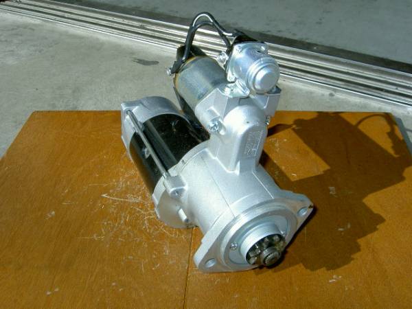 三菱、フォークリフト/パワーショベル用セルモーター(スターター)リビルト品 M3T56182、34366-10100拍卖