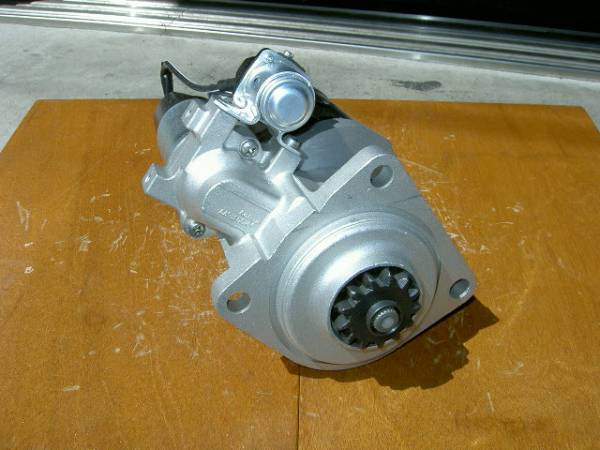 マツダ、フォークリフト用セルモーター(スターター)リビルト品 M3T67771、TMSK-18-400拍卖