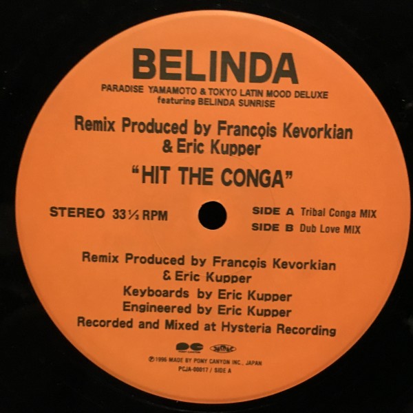 linda Sunrise Hit The Conga (Franois Kevorkian )拍卖