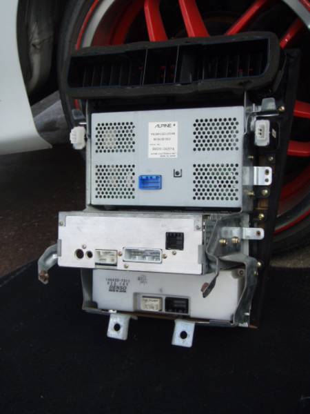 H10 KA9 レジェンド 後期 C35A 2WD AT 純正 オーディオ / エアコン 操作パネル 取り付けステー拍卖