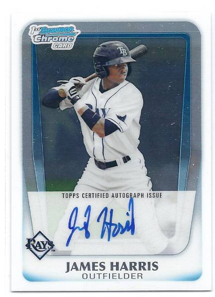 2011 Bowman Chrome Draft James Harris Auto拍卖