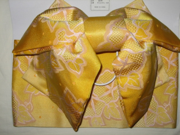 新品即決!女性浴衣用、地紋柄結び帯12-93拍卖