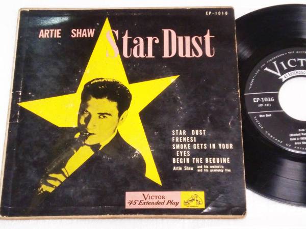 EP ARTIE SHAW/アーティショウ楽団/STAR DUST/4曲入/EP-1016拍卖