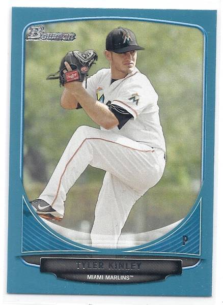 2013 Bowman Draft Tyler Kinley Blue /500拍卖