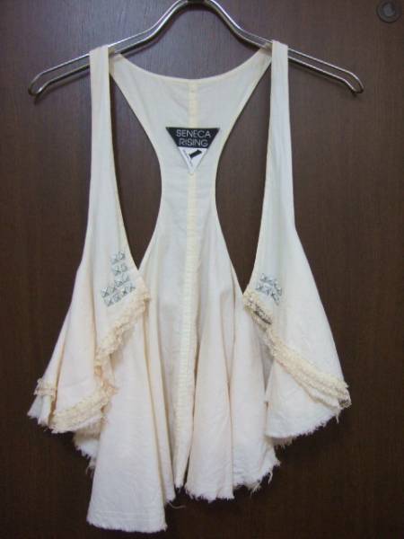 SENECA RISING(セネカライジング)綿100%ベスト☆サイズ1拍卖
