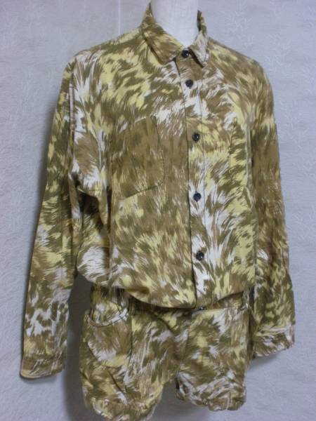 RNA アールエヌエー オールインワン シャツパンツ 総柄 M拍卖