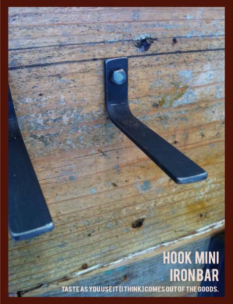 ※商品説明文必読・発送日注意※ 数量限定 HK-19 ハンガーラック フック ウォールフック アイアンバー インダストリアル拍卖