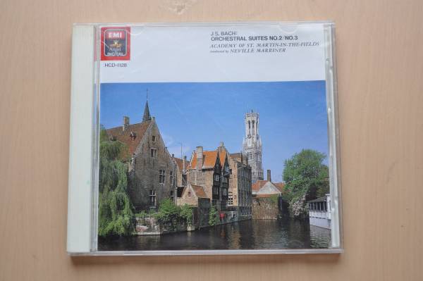 バッハ:管弦楽組曲第2番&第3番@ウィリアム・ベネット(フルート)/ネヴィル・マリナー&アカデミー室内管弦楽団拍卖