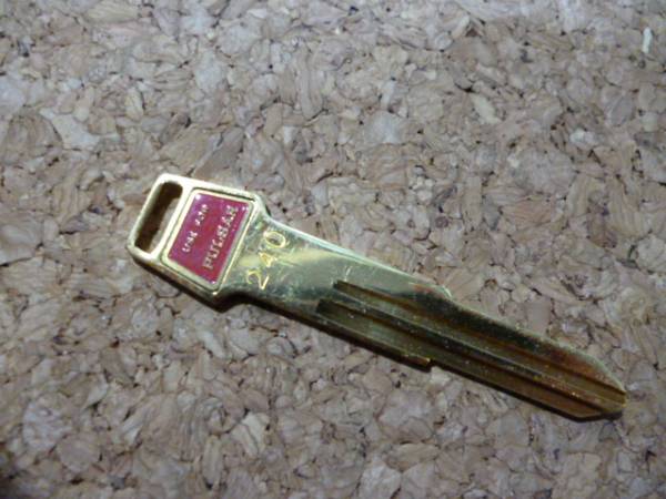 NISSAN ブランクキー M240 合鍵/ 当時物 日産 パルサー PULSAR拍卖