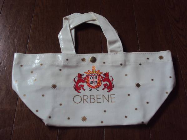 *未使用ブランドファッションアクセサリー小物雑貨ORBENEオルベネ上品携帯エコハンドバッグ拍卖