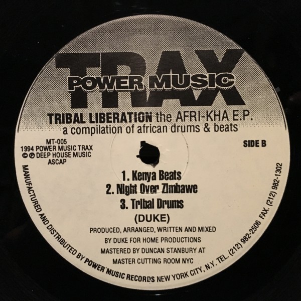 Tribal Liberation / The Afri-Kha E.P.拍卖
