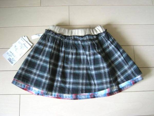 【新品】ムージョンジョン★リバーシブルスカート/80cm拍卖