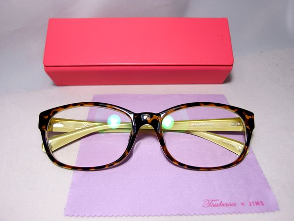 ★JINS オンライン限定 益若つばさ コラボモデル 伊達メガネ★49拍卖