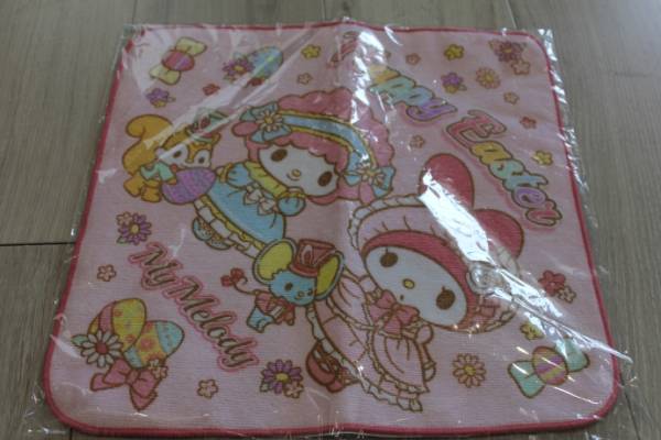 匿名配送】新品 マイメロ ハンドタオル イースター ループ付 サンリオ 入学準備 入園準備 春 ポイント消化 給食拍卖