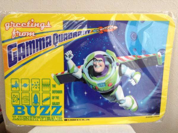 トイストーリー TOYSTORY ランチョンマット バズ 2枚セット拍卖