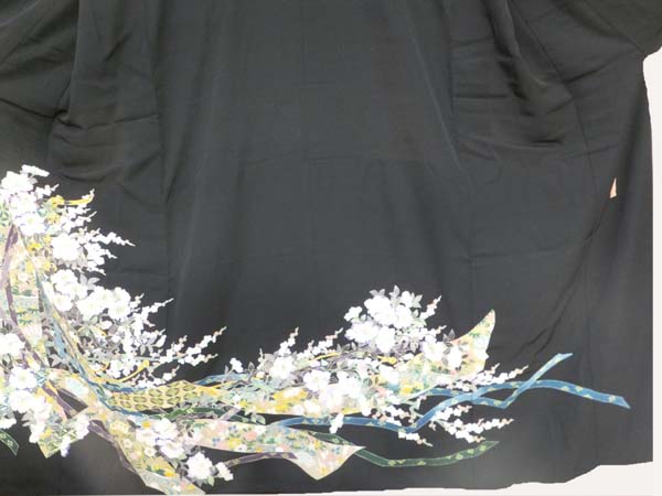 本加賀黒留袖仕立て上品中古品 美品です拍卖