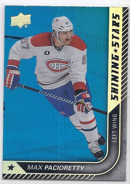 15-16 Upper Deck Max Pacioretty Shining Stars Blue拍卖