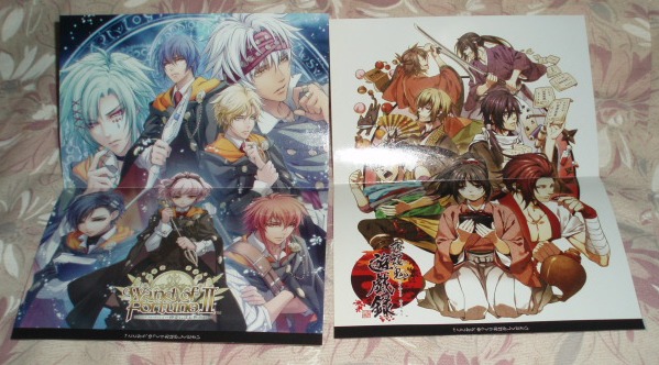 薄桜鬼&ワンドオブフォーチュン2★イラストシート2枚セット拍卖