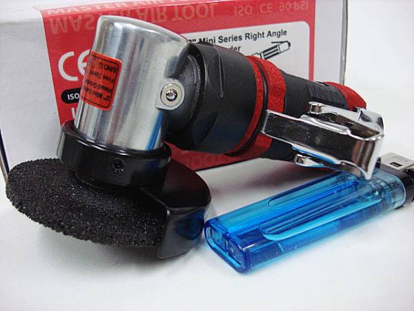 即落!スナップオン*2”ミニミニエアーアングルグラインダー(010)/Angle Grinder, Air, 2"/Manufacturer:Industrial Master Air拍卖