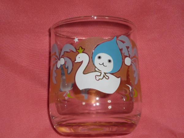 激レア!カワイイ♪ ダイキン ぴちょんくん ガラス製 タンブラー コップ(非売品)☆拍卖