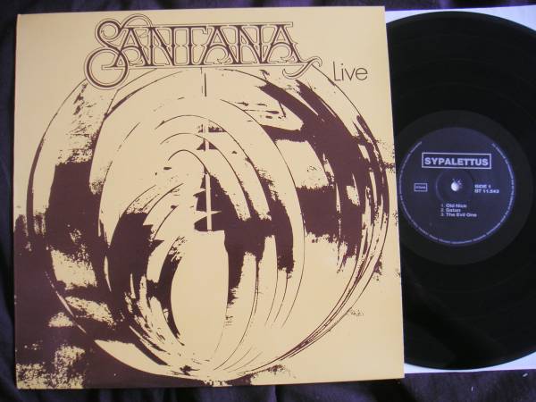 【LP】SANTANA/LIVE(ST11.543欧州製1970年代SYPALETTUS)拍卖