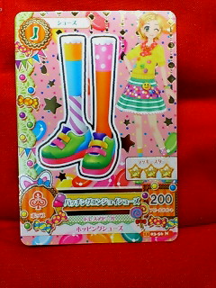 アイカツ 2015 第3弾 パッチングエンジョイシューズ 15 03-56N拍卖