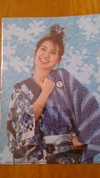 AKB48☆大島優子クリアファイル☆A4サイズ拍卖