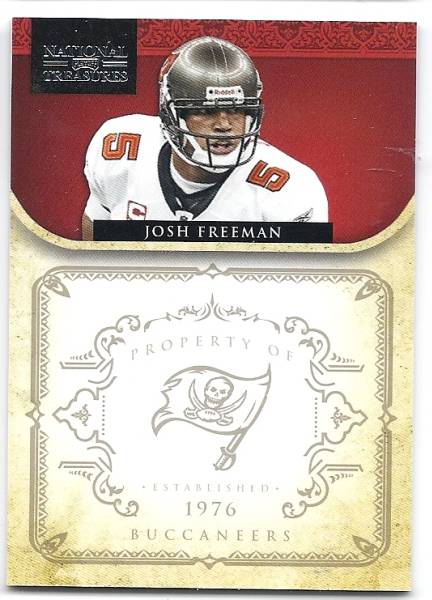 2011 National Treasures Josh Freeman レギュラー /99拍卖