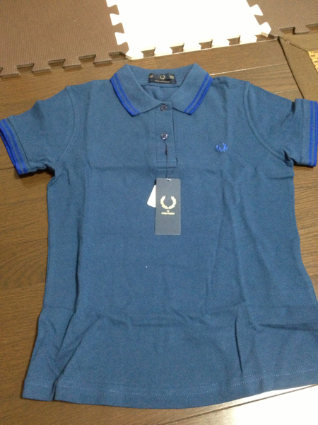新品未使用 BEAMS別注 限定 イギリス製 フレッドペリー FREDPERRY ポロシャツ サイズ10 ネイビー拍卖