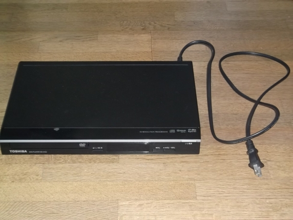 ジャンク★TOSHIBA 株式会社 東芝★DVDプレーヤー SD-310J★リモコン SE-R0289拍卖