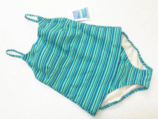 ●水着 9M●アルジャン◆お腹引っ込むサポートタンキニ*ワンピ拍卖