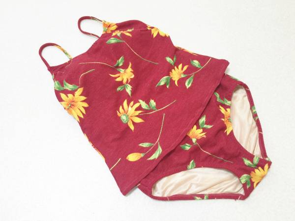 ●水着 11L●アルジャン*ツルサラ補正総裏*タンキニ風ワンピース拍卖