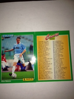 94 パニーニ セリエA 日本語版 ボクシッチ チェックリスト拍卖