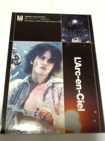 冒険価格!ラルクhyde トレカ パーフェクトコレクション2。拍卖