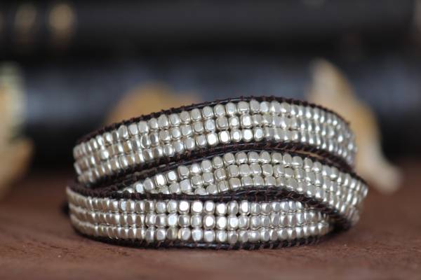 ★新入荷★ユニセックス真鍮・ブラス3RAPブレスレットB拍卖