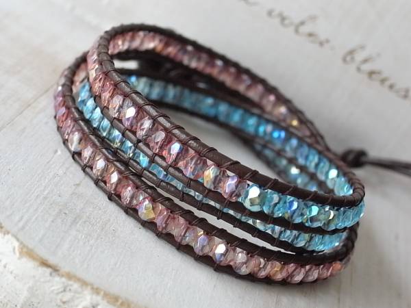 ★ChanLuuチャンルー風MIX3ラップブレスレット★A拍卖