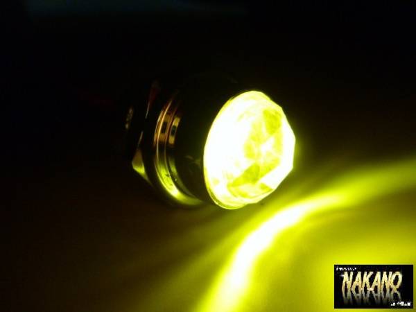 トラック用 LED パイロットランプ ナンバー枠 イエロー/黄色 24V ナンバー枠 看板灯 アンドン 室内灯等に 拍卖