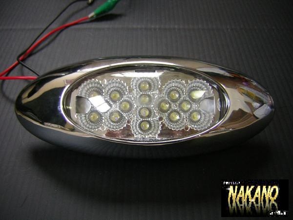 トラック用 フェンダーランプ LEDフラッシュマーカー 24V ブルー 拍卖