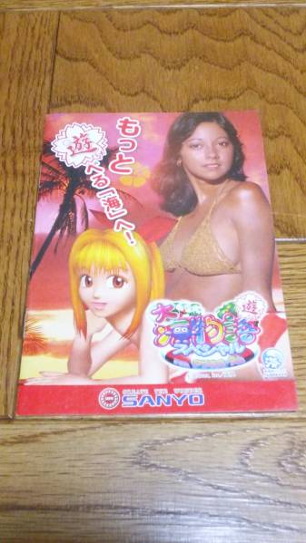 大海物語 SP アグネス・ラム パチンコ ガイドブック 遊技カタログ 小冊子拍卖