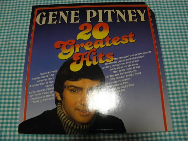 独LP■ジーン・ピットニー/20グレイテスト・ヒッツ■極美品拍卖