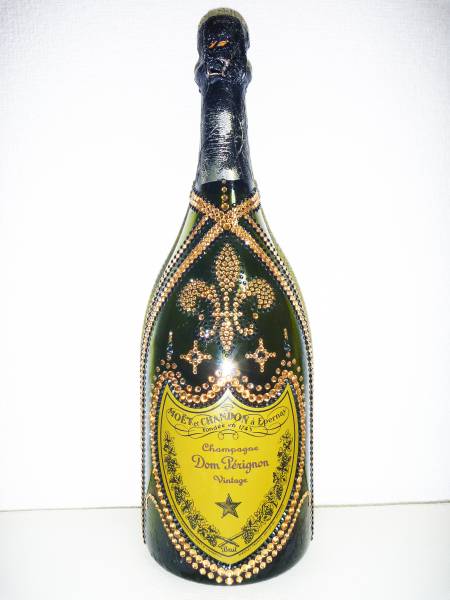 ドンペリ ダミーボトル ゴールド スワロフスキー装飾 豪華拍卖