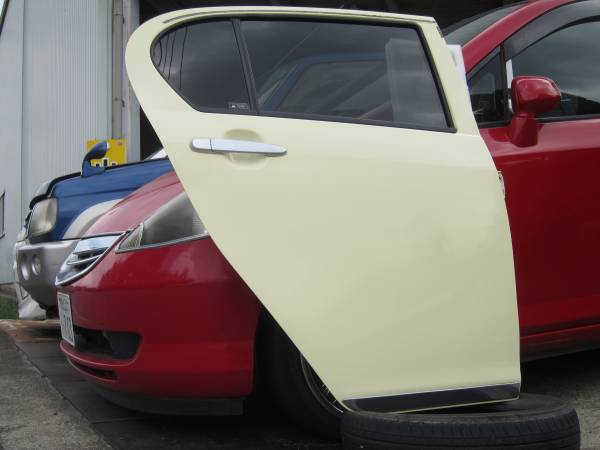 H23 DBA-LA300S ミライース KF-VE3 AT 2WD 純正 リア右 運転席側 後席 ドア Assy / カラー T19 / 走行距離30000Km台?拍卖